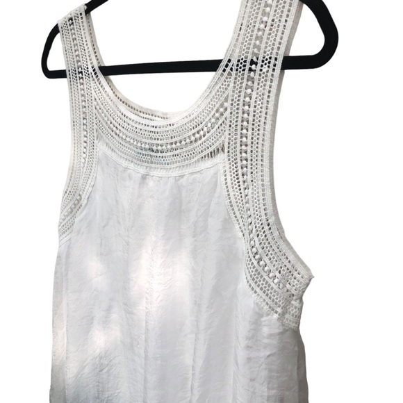 Nostalgia Gray and White Ombré Tank Blouse size XL - Picture 4 of 9